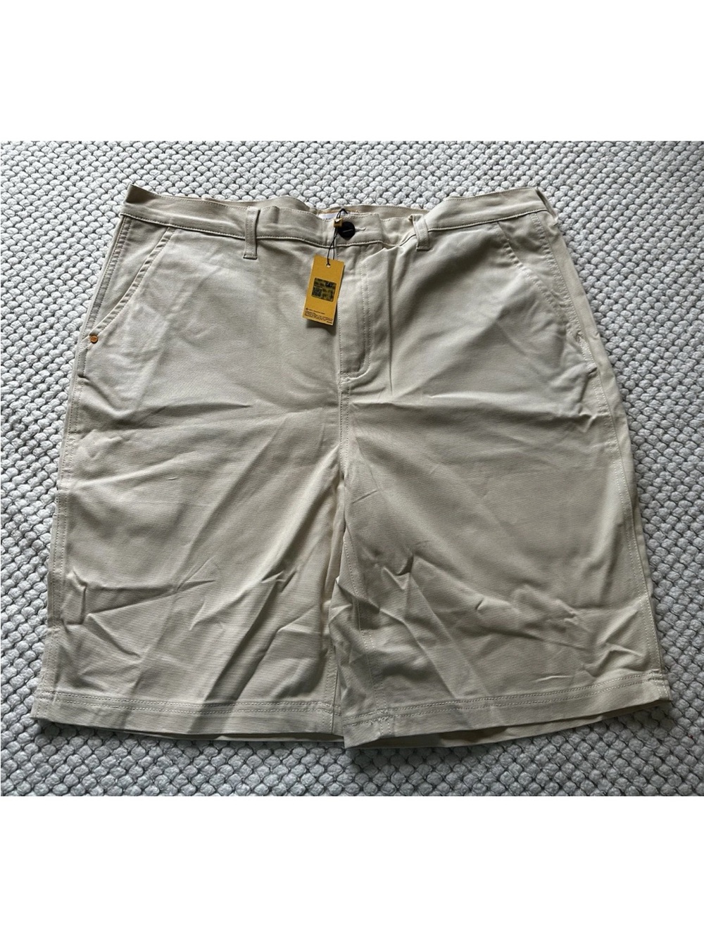 Caterpillar Men’s 38 Stretch Canvas Sandshell Utility Shorts Inseam 9